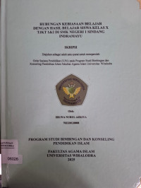Image of HUBUNGAN KEBIASAAN BELAJAR DENGAN HASIL BELAJAR SISWA KELAS X